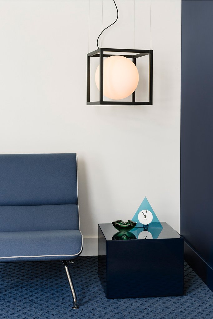 This lamp can be hung in the corners or over the table or other furniture