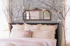 07 blush bedding with fluffy pillows look inviting