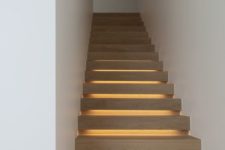 08 your steps will look modern and chic if you place hidden lights