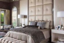 16 chic and refined bedroom in pastels and neutrals