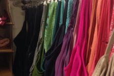 19 your tank tops can be easily organized using hooks