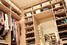 26 maximize the lights as much as possible to make a closet bigger and cozier