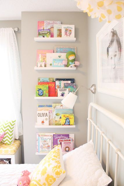 Lack shelves for kids' books display