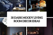 30 dark moody living rom decor ideas cover