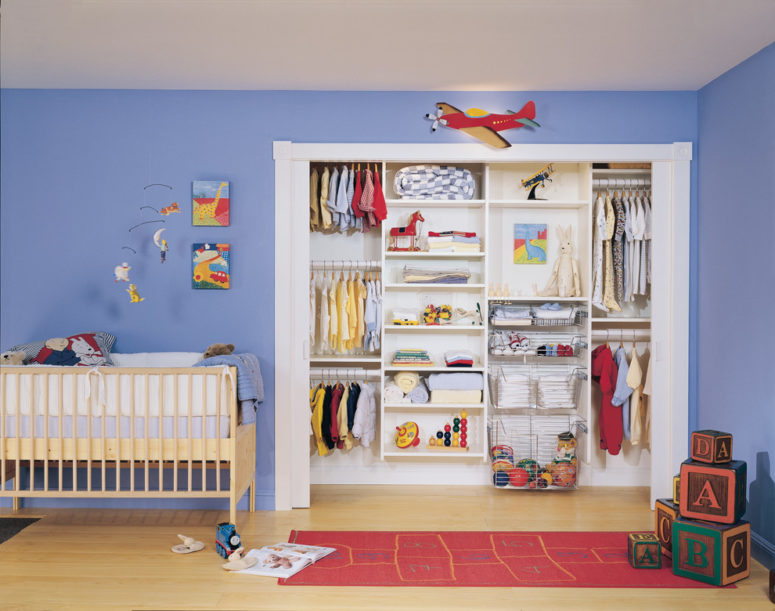 even a nursery would win if you manage to squeeze a walk-in closet there (California Closets Maryland)