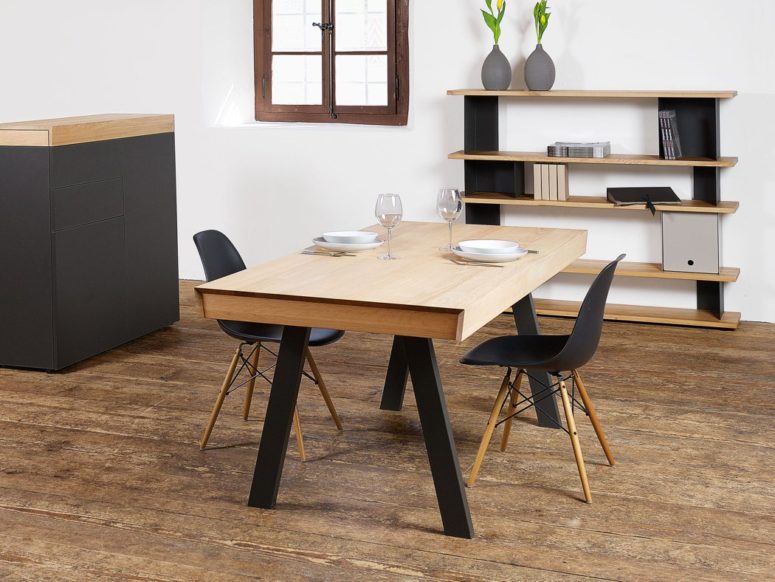 Convertible Celerina Table For Dining And Working