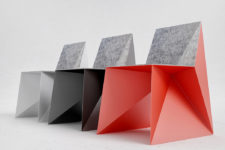01 Q5 is a modern and bold geometric chair that looks even agressive