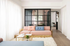 01 This modern apartment in Hong Kong was renovated to become not only a living space but also a showroom of the young couple