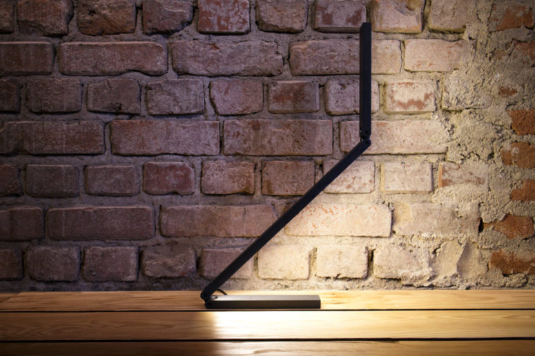 The black lamp will easily blend with the surroundings, minimal, moderт, industrial and others