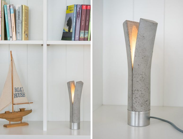The designers say that these lamps symbolize two different genders merged in one body