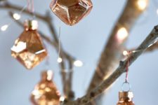 08 vintage copper geometric ornaments