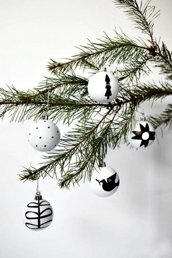 Nordic inspired ornaments for decor