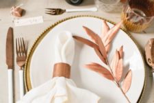 17 copper glasses, tableware and accessories are right what you need for a festive table