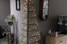27 angle pallet Christmas tree with lights