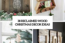 38 reclaimed wood christmas decor ideas cover