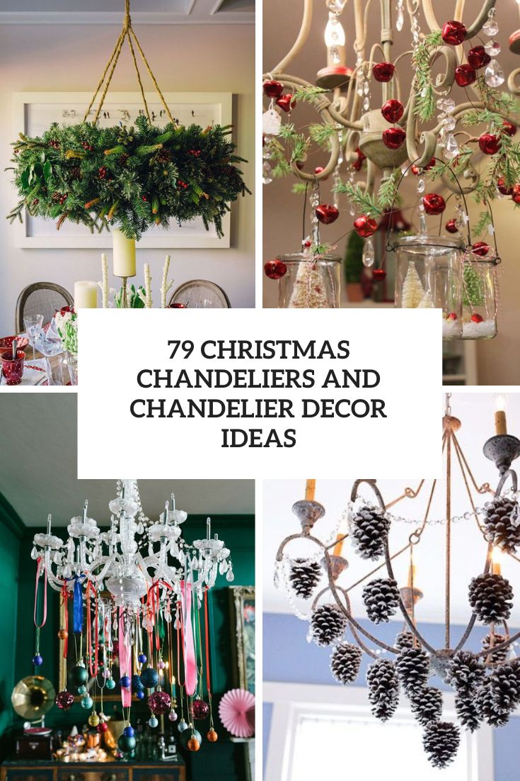 Christmas Chandeliers And Chandelier Decor Ideas
