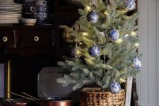 a stylish tabletop christmas tree