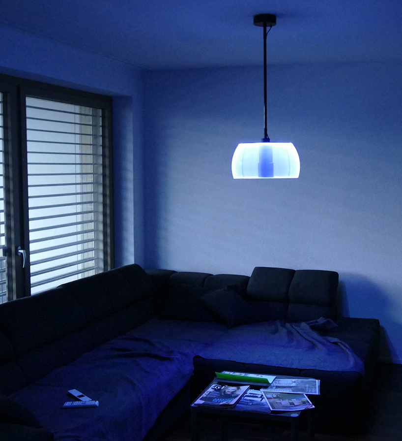 The lamp is versatile in its use and location