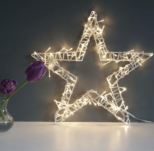 light up star decoration