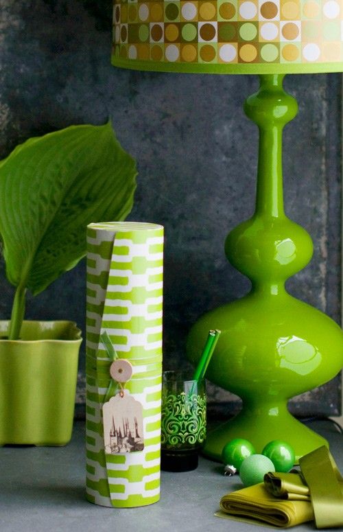 green glass lamp base and accessories