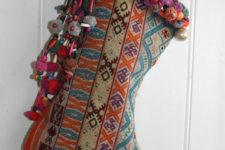 32 gypsy stocking from vintage textiles