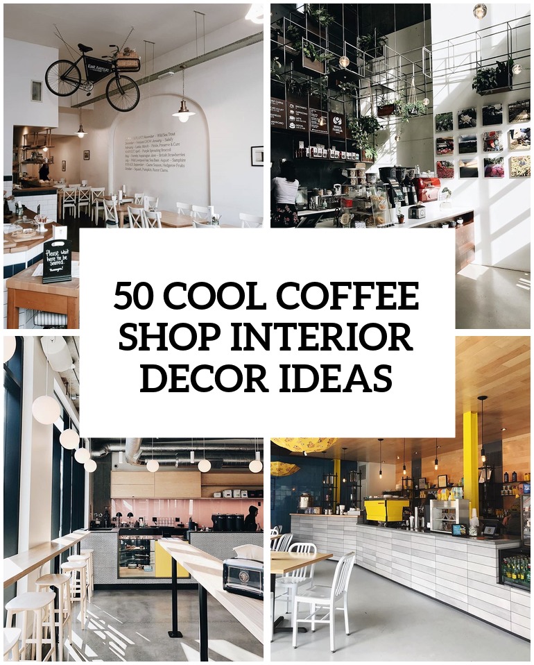 50 Cool Coffee Shop Interior Decor Ideas