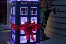 40 Doctor Who 3D Light Tardis lwan decoration