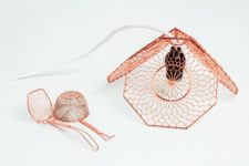 01 Designer Mitsue Kido studied traditional crafting techniques to create a unique lamp collection