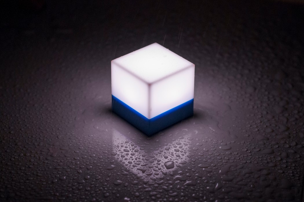 Enevu portable lamp cube is a great piece to take with you anywhere you want
