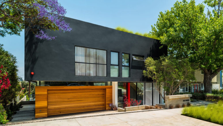This modern California home with chic design was created for indoor and outdoor living