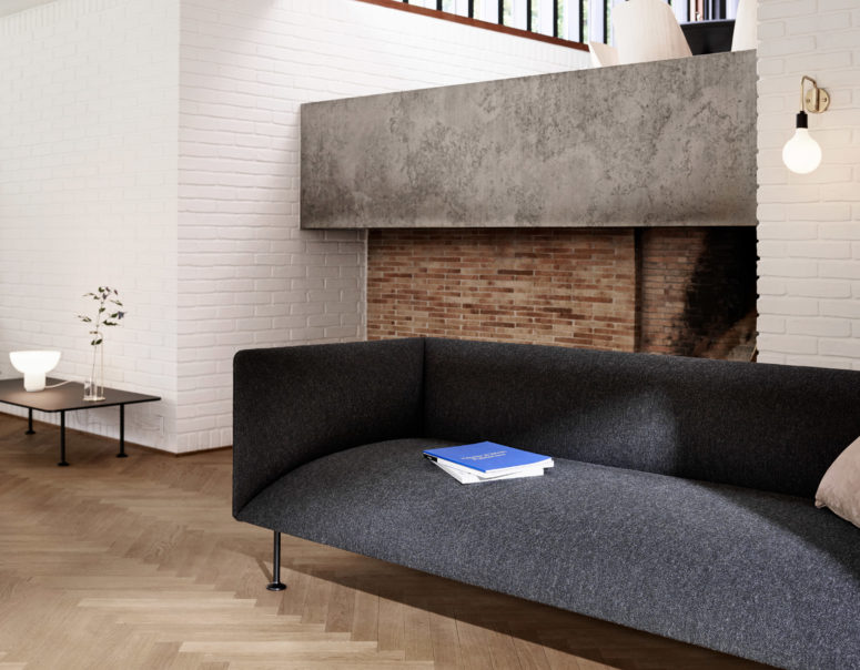 Look at this modern and minimalist sofa, nothing excessive, perfect shape