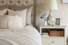 05 light taupe decor with adding of cream shades is a great idea for a peaceful bedroom