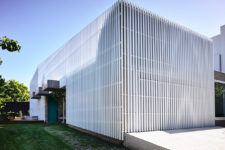 07 The white slats offer structural clarity and reference the architecture of the neighbourhood for visual cohesion