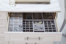 11 if you have a lot of jewelry, choose drawers for storage not to lose anything and to keep it in order
