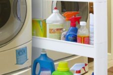 14 small pull-out vertical drawer for chemicals you need