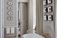 28 taupe Victorian bathroom with light brown touches