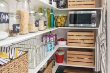 31 crates and baskets will make your pantry look more rustic