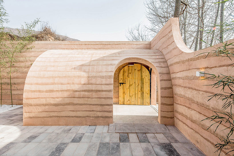 New vaulted forms provide for contemporary architectural features