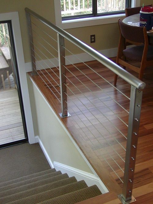 05 all-metal bannister and cable railing