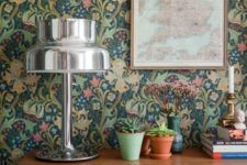 11 multi-colored floral and botanical print wallpaper