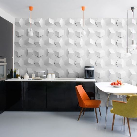 recycled cardboard 3D wall panels are eco-friendly