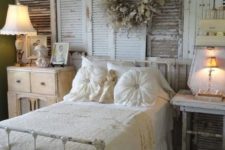 11 rusty wooden shutters for a vintage or shabby chic bedroom