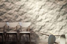 12 interlocking rock 3D panels for large scale walls