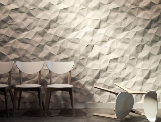 interlocking rock 3D panels for large scale walls