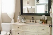 16 refined white dresser into a bathroom vanity
