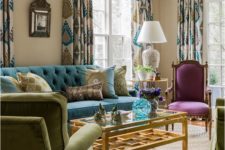22 just some blue and purple touches for a neutral space