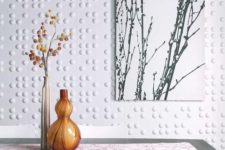 26 dotted 3D wall tiles look modern and refreshing