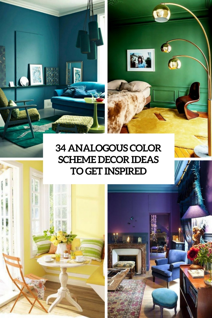 34 Analogous Color Scheme Décor Ideas To Get Inspired