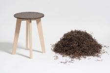 01 These stools are eco-friendly, made of wood and eelgrass, which is turned into solid seats