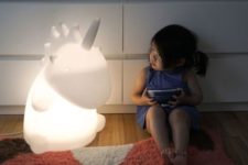 05 a giant unicorn table lamp will excite kids and adults too